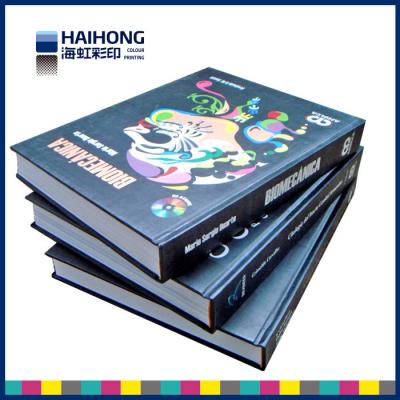 China Custom Hardcover Book Printing services with 157g art paper 160 pages for sale