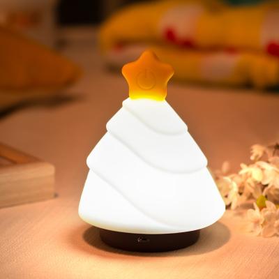 China Modern Custom Creative Cartoon Cute Birthday Gift Logo Cartoon Night Light Led Color Bedroom Children's Silicone Night Light for sale