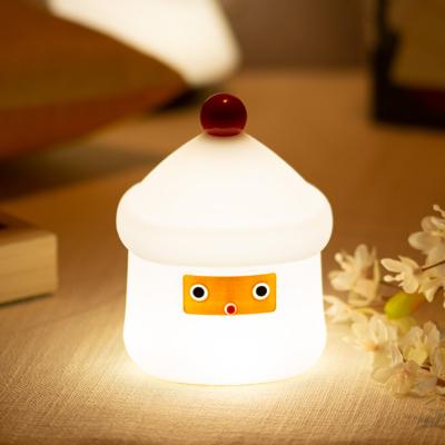 China Modern Hot Selling Cute Bedroom Night Light Silicone Luminous Lamp For Kids Room Kawaii For Baby Kids Birthday Gifts Lamp for sale