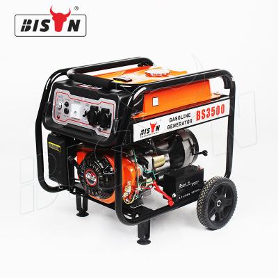 China Small Generator Supply Electric Power For Home Use 4.4kw Gasoline Generator Home Use 3phase Electric Generator BS390 Gasoline Generator for sale