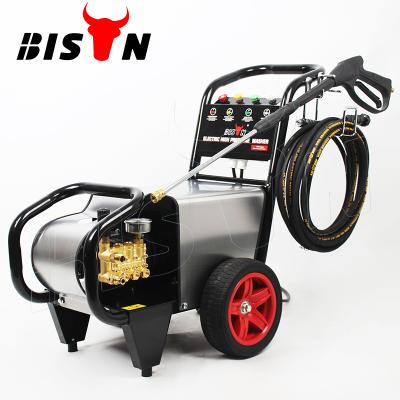 China BISON Industrial Car Washing Pump Single Phase Electric Power 220V Residue Free Critical/Seal Cleaning 3000 PSI for sale