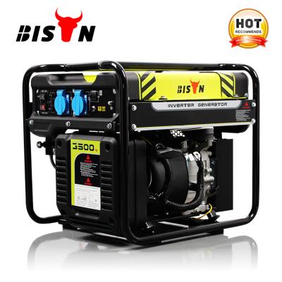 China Small generator supply electric power for home use BISON (CHINA) 220v 240v 3000w 5kw portable diesel inverter generator inverter parts for sale