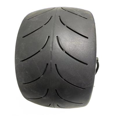 China Easy install original 8 inch wide electric scooter replacement rubber tire tire wheel with hub motor for mercane wide wheel scooter for sale