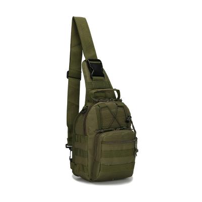 China Small Men Multifunctional Tactical Chest Bag Shoulder Outdoor Sports Camouflage Diagonal Bag for sale