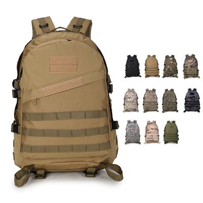 China Large Outdoor Climbing Tactical Military Backpack 3D Mountaineering Camouflage Bag Anti-theft for sale