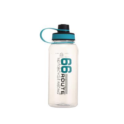 China 2021 New Fashion Large Capacity Unbreakable PC Plastic Cup Transparent Sports Water Bottle for sale