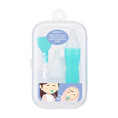 China Soft Head Washable Baby Nose Cleaner Soft Head Manual BPA Exchange BPA Exchange Silicone Nasal Aspirator For Amazon for sale