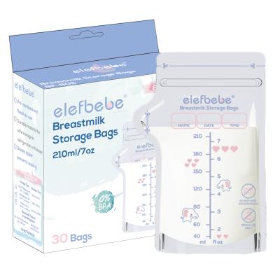 China Popular Wholesale Moms BPA Free Breastmilk Storage Disposable Breastmilk Storage Bag Low MOQ With Month Installment for sale