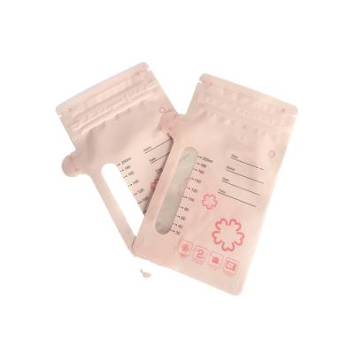 China BPA Free Elefbebe 200ml Customized Presterilized Breastmilk Storage Bags for sale