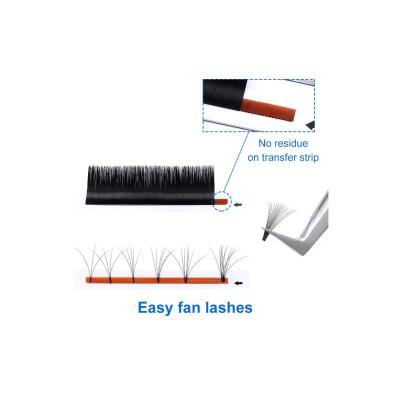 China Natural Eyelash Extension Soft Volume Fan Easy Volume Eyelash Extension Private Label for sale