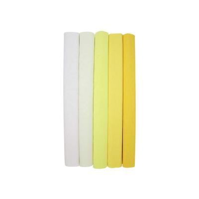 China Disposable Crepe Paper Sheet Double Sided Crepe Paper Neon Crepe Paper for sale