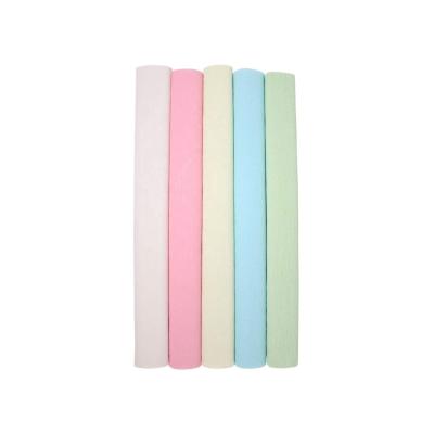 China Disposable Paper Roll Crepe Paper Crepe Colored Roll / Gift Wrapping Paper Roll for sale