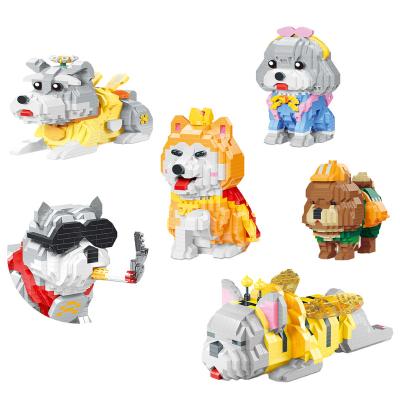 China Kids DIY Toys Mini Pet Blocks Kids DIY Toys Cute Building Set Multi Style Interesting For Boys And Girls for sale