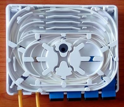 China 4 Fiber Fiber Optic Termination Box , Network Termination Box For Fiber for sale