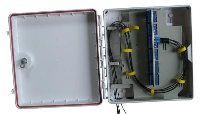 China Drawer Type Fiber Optic Distribution Box 350 X 340 X 120 Mm 24 Or 48 Fibers for sale