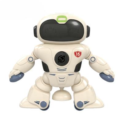 China 2022 Electronic Robot Toys Toy Projection Light Rotary Robotic Music Toys For Children for sale