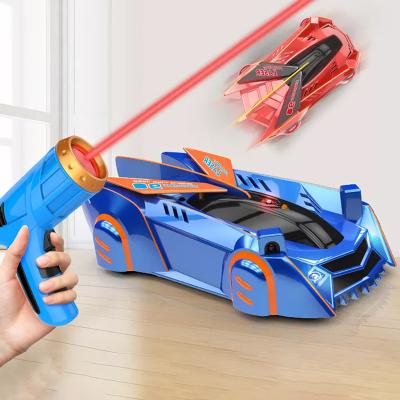 China No Remote Control Car Climbing Walls Hot Sale Follow Laser Light RC Car Radio Control Laser Guided Climbing Toys For Sale for sale