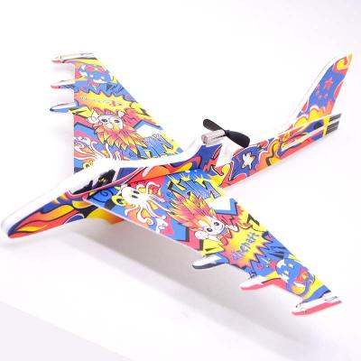 China Foam Educational DIY Science Toy Toy Glider USB Launch Airplanes Hands Flat Children's Aviation Model Airplane Toys for sale