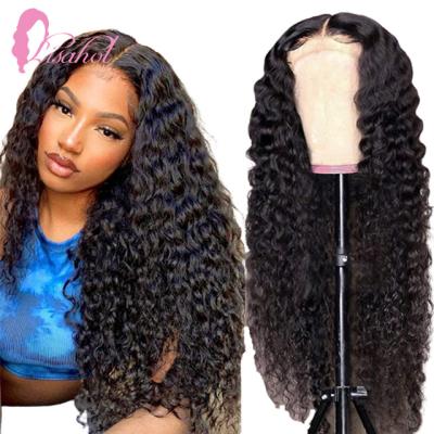 China Lisa Wholesales Brazilian Deep Wave 360 ​​Full Lace Wig With 4x4 for sale