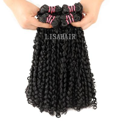 China Good Quality Fummi Funmi Bouncy Wavy Wholesale Hair From FUMI Lisa Direct Sale Weave Hair In Hair Extension For Women for sale