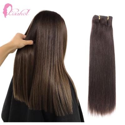 China Lisahot Wholesale Silky Straight Long Double Wave Pulled Wavy Clip In Hair 100% Hair Extensions For Black Women for sale