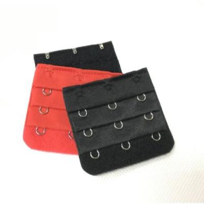 China Extended 3*3 Underwear Bra Accessories Buckle 3 Rows 3 Hooks Bra Extender Buckle for sale