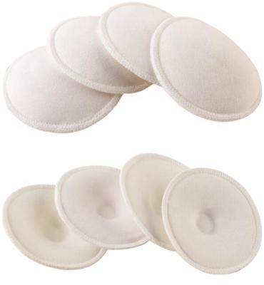 China 100% Cotton HL-RD01 Breast Pad Organic Washable Bamboo Breast Care Reusable Nurturing Pad for sale