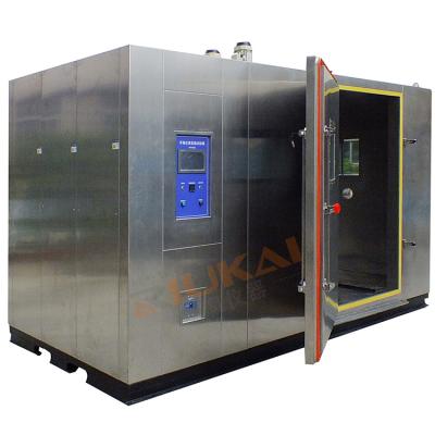 China SUS#304 Stainless Steel Plate Walk In Temperature Humidity Tester Environmental Climatic Chamber Walk In Freezer Test Equipment for sale