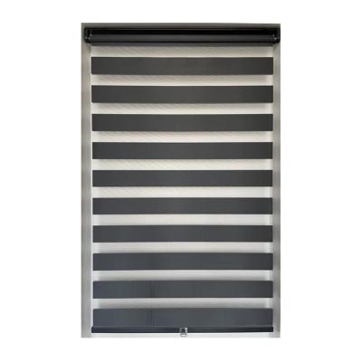 Chine CLASSIC Indoor Window Shade Double Layer Day and Night Zebra Manual Blinds Shade Double Roller Blinds à vendre