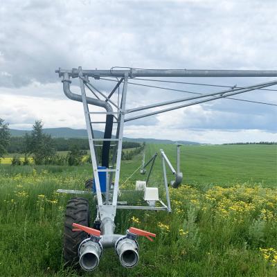 중국 2022 Best Quality Agriculture Traveling Pivoting Lateral Irrigation System Lateral Movable irrigator 판매용