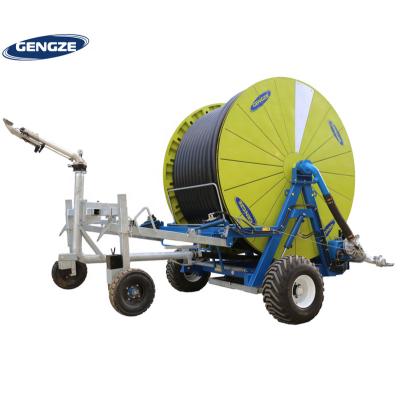 China Gengze Best Selling Rain Gun Sprinkler Hose Reel Irrigation Used in Large Automatic Farm for sale