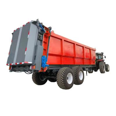 China Top Quality Factory Direct Supply Tractor Trailed 8 Ton Manure Spreader Trailer for sale