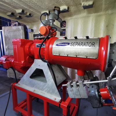 China Selling solid liquid manure separator animal dung separator for sale