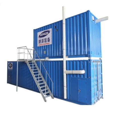 China Gengze Design  BRU  Cows dairy bedding recycling system with solid liquid separator for sale