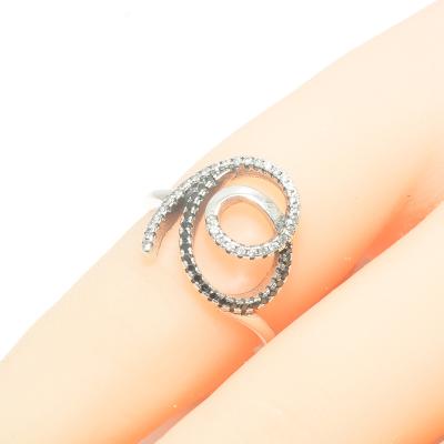 China Wholesale TRENDY Fashion Engagement 925 Heart Rings Sterling Silver Wedding Ring For Women for sale