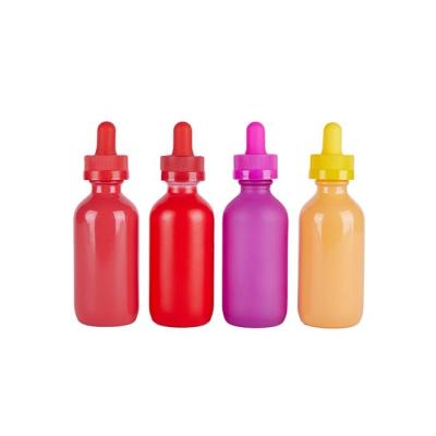 China Cosmetic bottle of 2oz boston color droppings with the drop-in-drop bottle of the 60ml boston cover for children's safety for sale