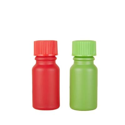 China Hot Selling Personal Care Color 10ml Glass Bottles With Colorful LIDS for sale