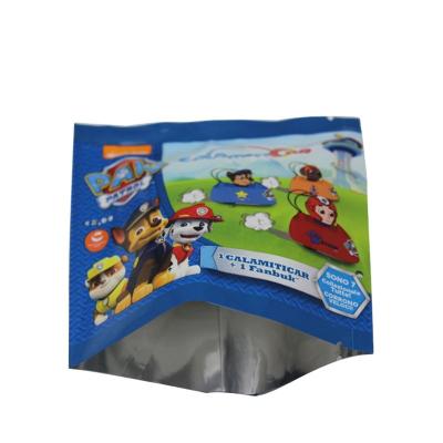 China Barrier Custom Printed Plastic Bags For Toys Bags Sealed On The Bottom And Center for sale