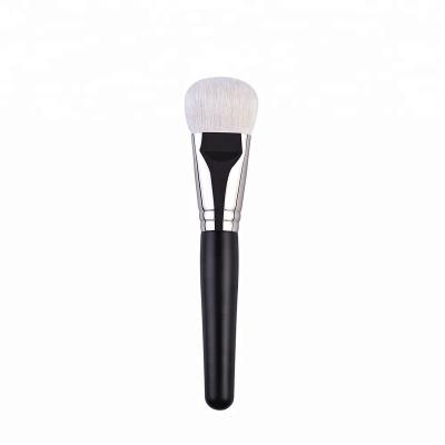 China White Goat Hair White Hair Sweep Off Flat Blush Brush Makeup Brush Kit for sale