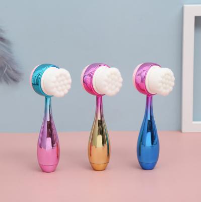 China Silicon Durable Face Function DEEP CLEANING Cleansing Brush Exfoliating Face Brush Good Quality Foaming Cleansing Facial Clean Tool for sale