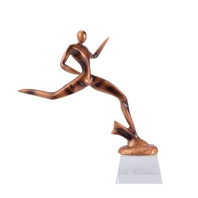 China China Customized Run Recognition Awards Sport Resin Award Trophy for sale