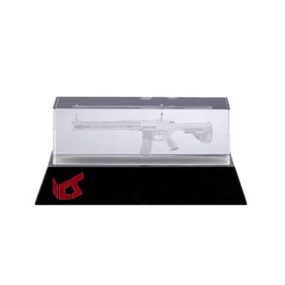 China China 3D Gun Crystal Trophy Custom Crystal Trophy for sale