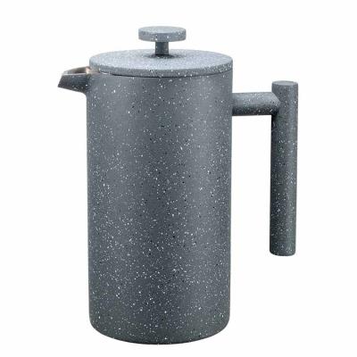 China WITH LID 1L Coffee Press Food Grade Modern Travel Coffee Steel High Quality Stored Portable Camping French Press For Party Drinkware for sale