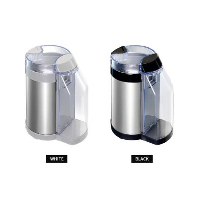 China Chamber Multifunctional Non-slip Feet Safety Stainless Steel Electric Coffee Grinder Transparent Window for sale