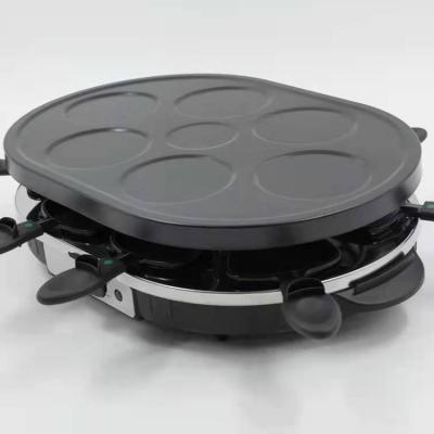 China Viable Table Top Smokeless Indoor Electric Grills Portable Mini Grill Electric With Hot Pot Made in China for sale