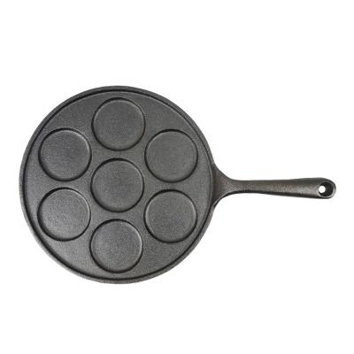 China CLASSIC Manufacturers Wholesale Griddle Pan Cake Mould Fired Egg Cast Iron Non Stick Pan for sale