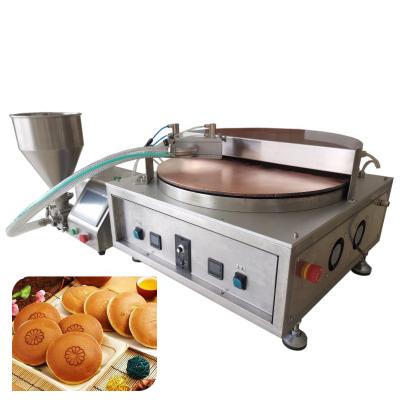 China High Efficiency Easy Operation PLC Controlled Touch Screen Dorayaki Machine Vends Japanese Pancake Machine for sale