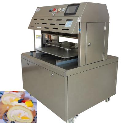 China High efficiency easy operation hot sale full automatic multifunctional cake cutting machine is used for cutting cake sandwiches for sale