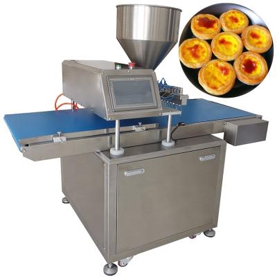 China Hot Selling High Efficiency Easy Operation Automatic Egg Tart Pie Filling Machine Liquid Egg Tart Machine for sale