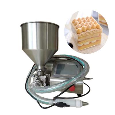 China New High Efficiency Small Easy Operation Touch Screen Stainless Steel Decorating Machine Cake Filling Machine for sale